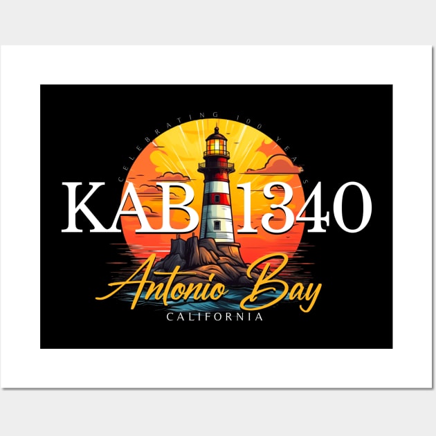 KAB/1340 - The Sound of Antonio Bay Wall Art by The Living Thread Store